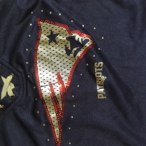 Patriots Jersey Women's Medium NFL New England Football - Picture 2 of 8